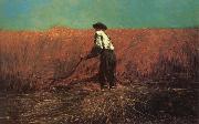 Winslow Homer The Veteran in a New Field painting